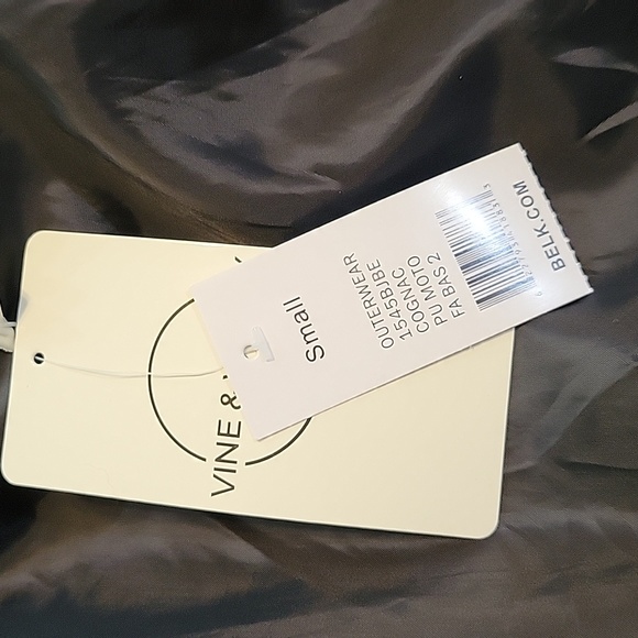 NWT | Vine & Valley Cognac Moto Jacket | Small | READ Description - Picture 11 of 11